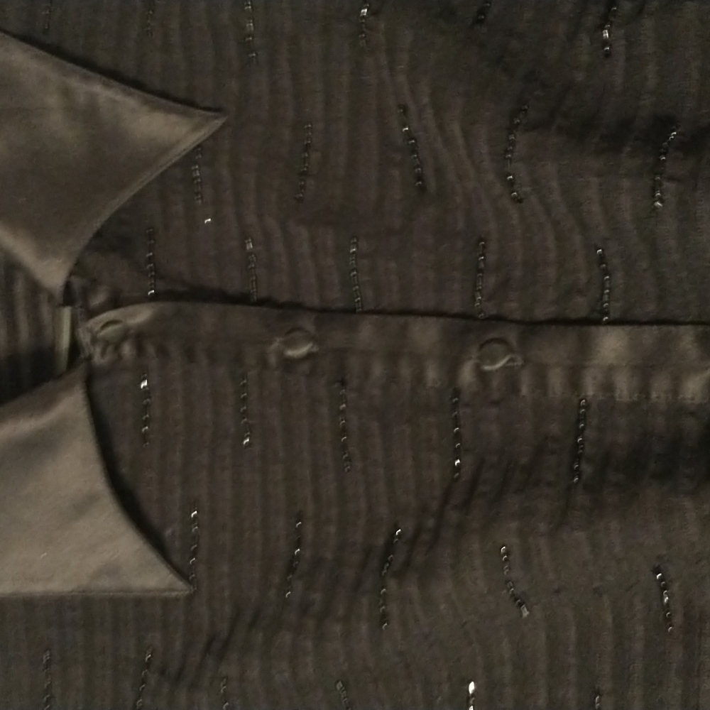 Js Collections Formal See Thru Top With Beads But… - image 4